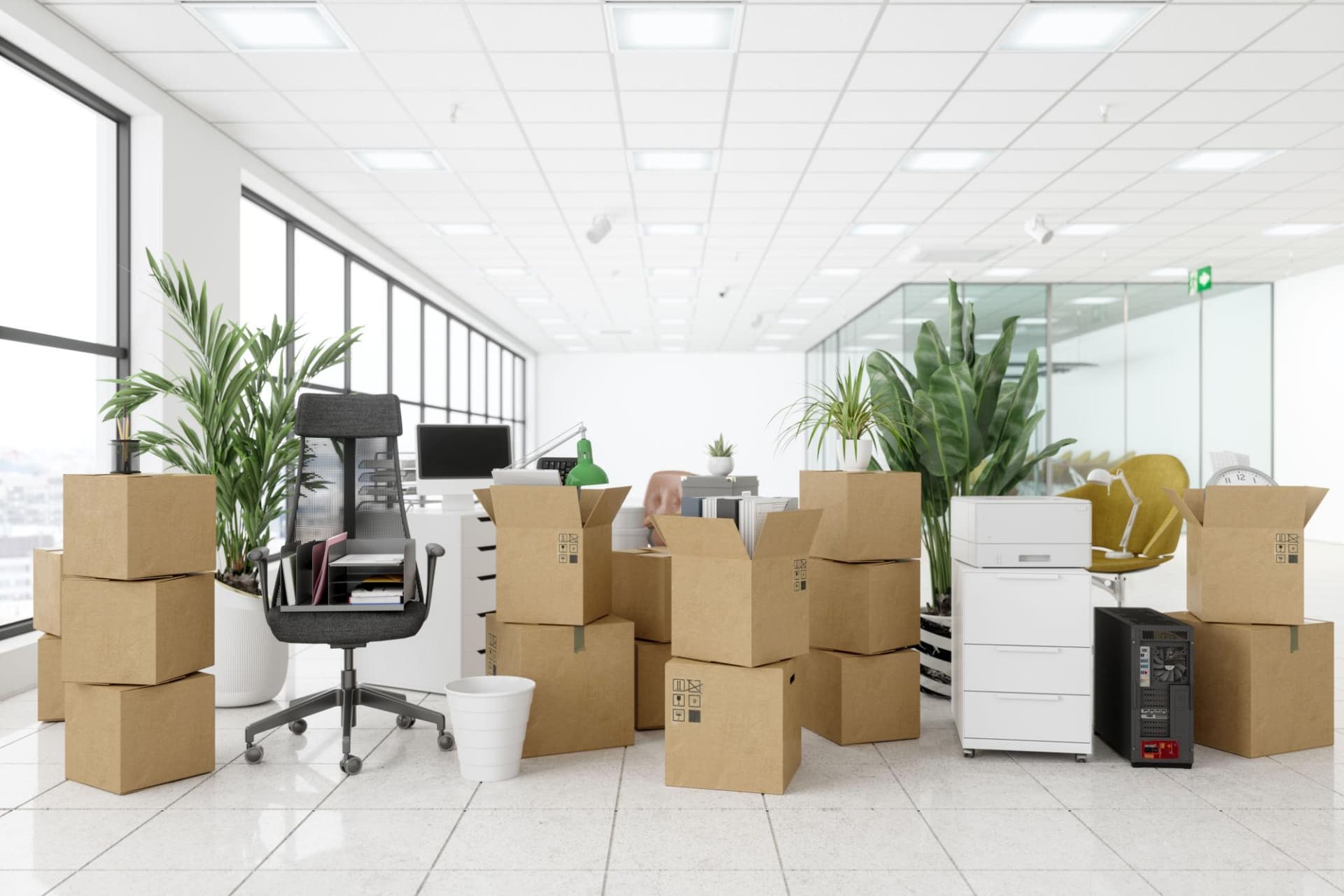 Commercial moving and office relocation by Cates Moving